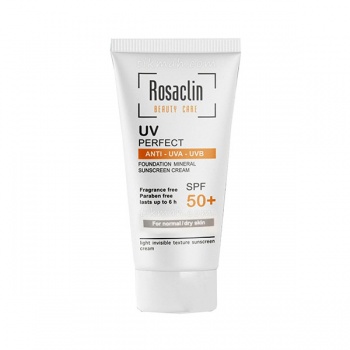 ضد آفتاب رزاکلین مخصوص پوست های نرمال و خشک (بی رنگ) - Rosaclin Sunscreen Cream For Normal And Dry Skin