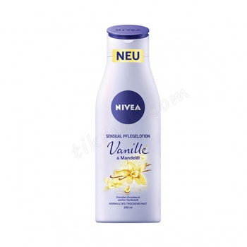 لوسیون بدن نیوآ حاوی وانیل و روغن بادام - Nivea vanilla and almond oil body lotion