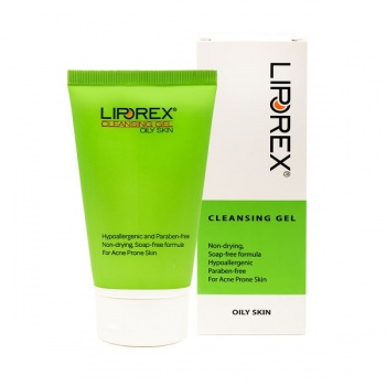 ژل شستشوی صورت لیپورکس مناسب پوست نرمال تا چرب - Liporex Cleansing Gel For Normal And Oily Skin