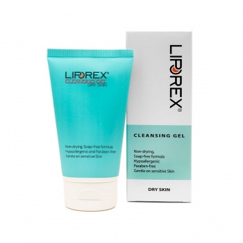 ژل شستشوی صورت لیپورکس مناسب پوست خشک و حساس - Liporex Cleansing Gel For Dry and Sensitive Skin