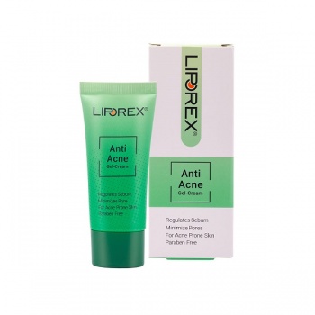 ژل کرم ضد جوش لیپورکس مناسب پوست چرب و مستعد آکنه - Liporex Anti Acne Gel Cream